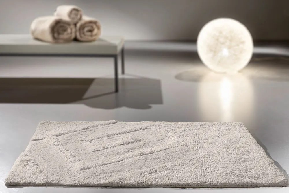 Ταπέτο Μπάνιου Βαμβακερό Trivia Natural 70x120εκ. Guy Laroche