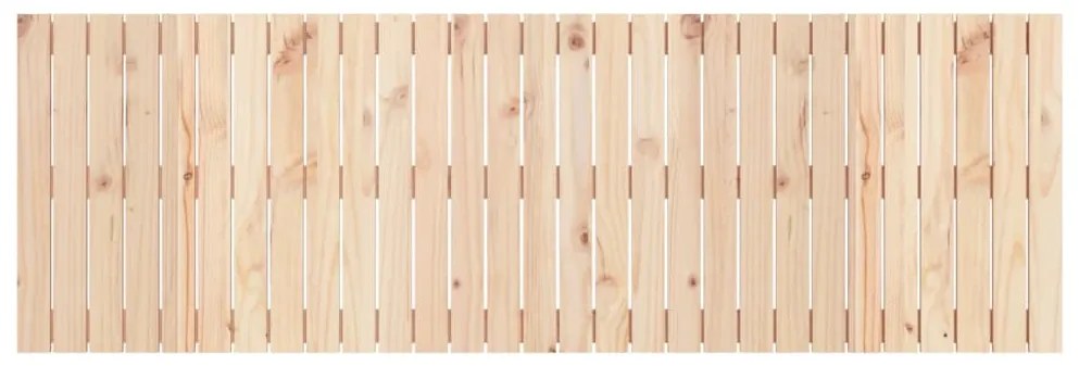 vidaXL Κεφαλάρι Επιτοίχιο 185x3x60 εκ. από Μασίφ Ξύλο Πεύκου
