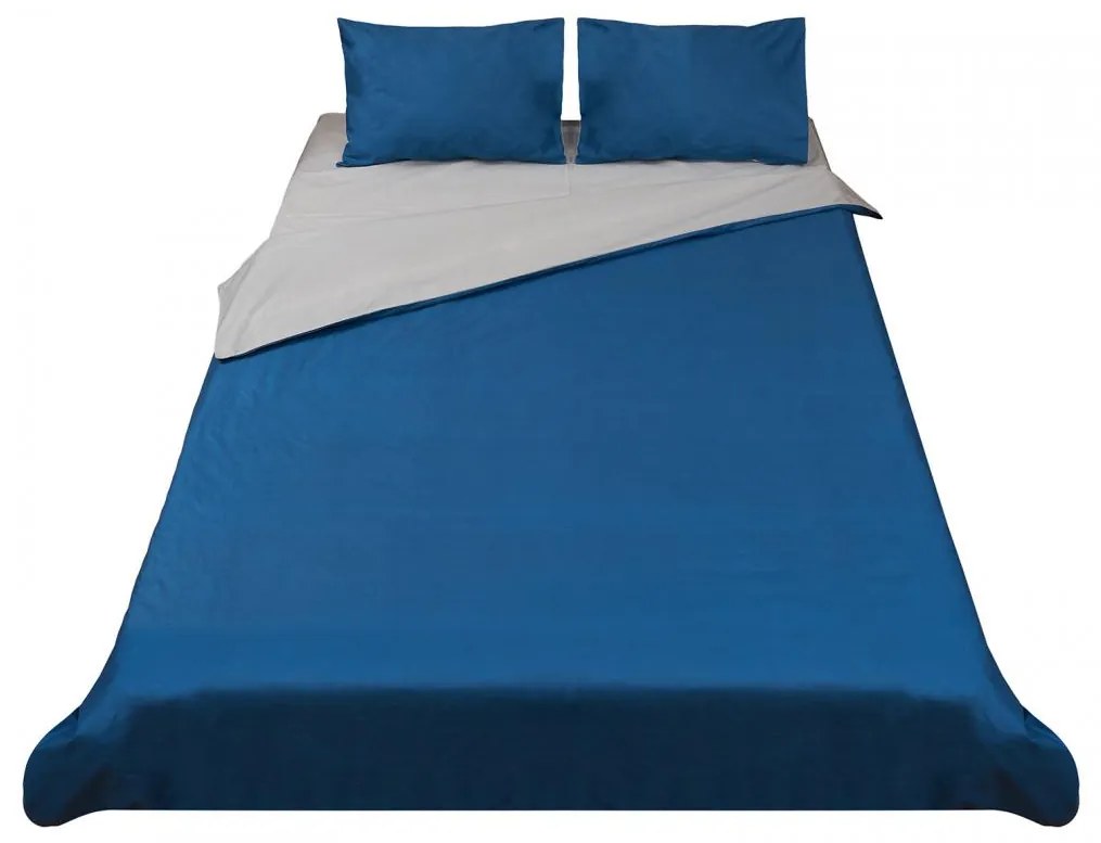 Heinner HR-KGBED144-BLU Σετ Σεντόνια Διπλά 200x220εκ. Blue 4τμχ