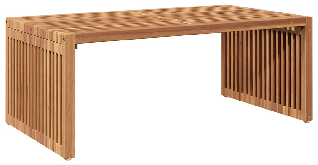 vidaXL Τραπέζι Κήπου 90x49.7x36 εκ. Μασίφ Ξύλο Τίκ