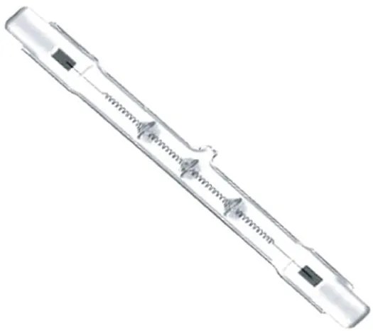 Λαμπτήρας Ιωδίνης R7s Tube 120W 2700K 118mm  (50 τεμάχια)