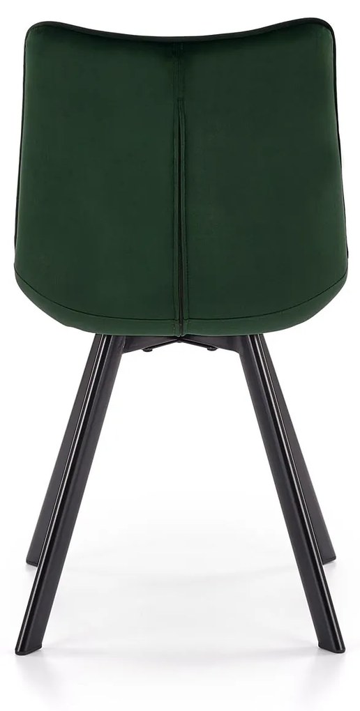 K332 chair, color: dark green DIOMMI V-CH-K/332-KR-C.ZIELONY