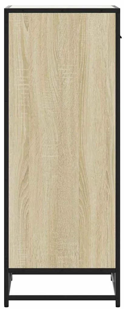 Παπουτσοθήκη Sonoma Δρυς 48x38x97,5 εκ. Επεξεργασμένο Ξύλο - Καφέ