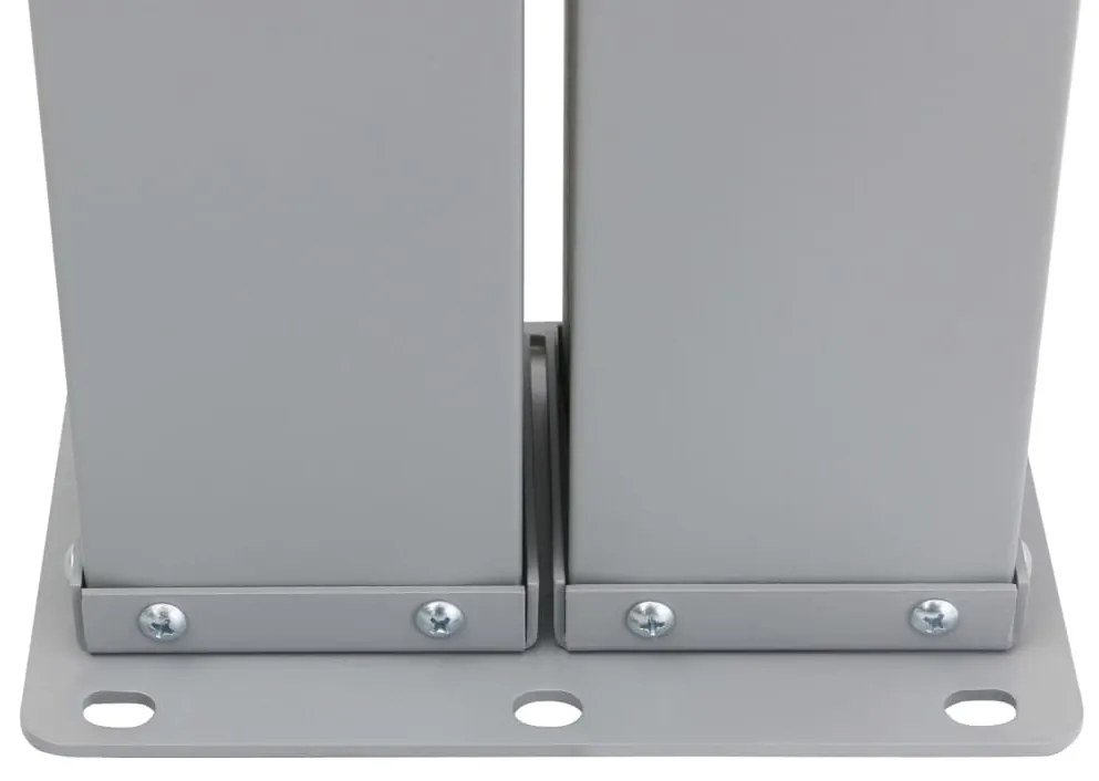 vidaXL Σκίαστρο Πλαϊνό Συρόμενο Μαύρο 160 x 600 εκ.