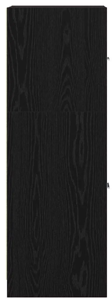 vidaXL Φαρμακοποιϊκή Ντουλάπα Μαύρη δρυς 40 x 41 x 118 εκ.
