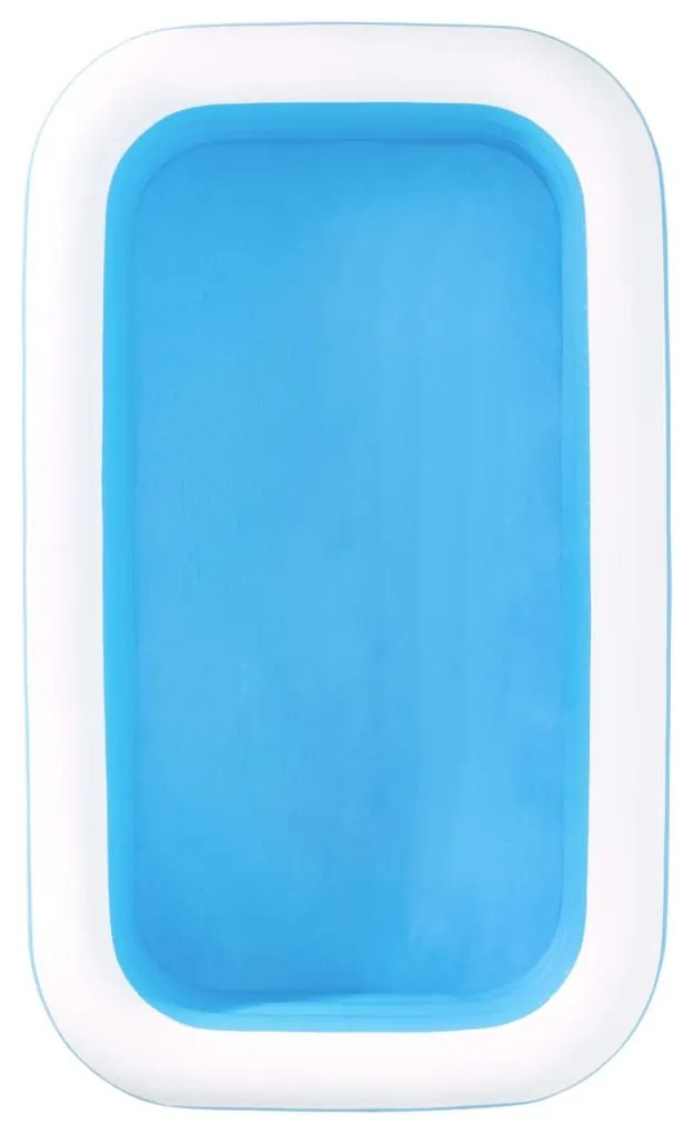 Bestway Πισίνα Φουσκωτή Ορθογώνια Μπλε / Λευκό 262 x 175 x 51 εκ.