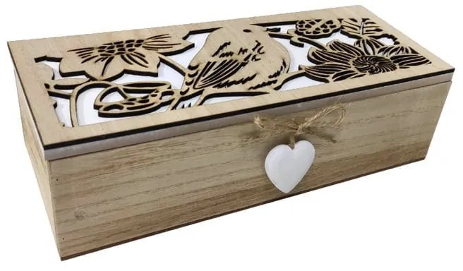 Ξύλινο αποθηκευτικό κουτί M145B - Wooden storage box