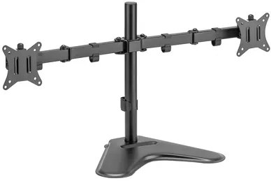 BRATECK βάση γραφείου LDT66-T024 για 2 οθόνες 17&#034;-32&#034;, έως 9kg ανά οθόνη