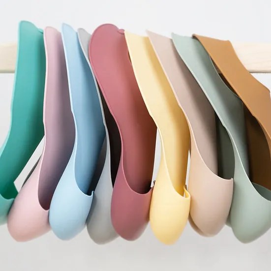 MinikOiOi Σαλιάρα Σιλικόνης σετ 2τμχ rose/ grey