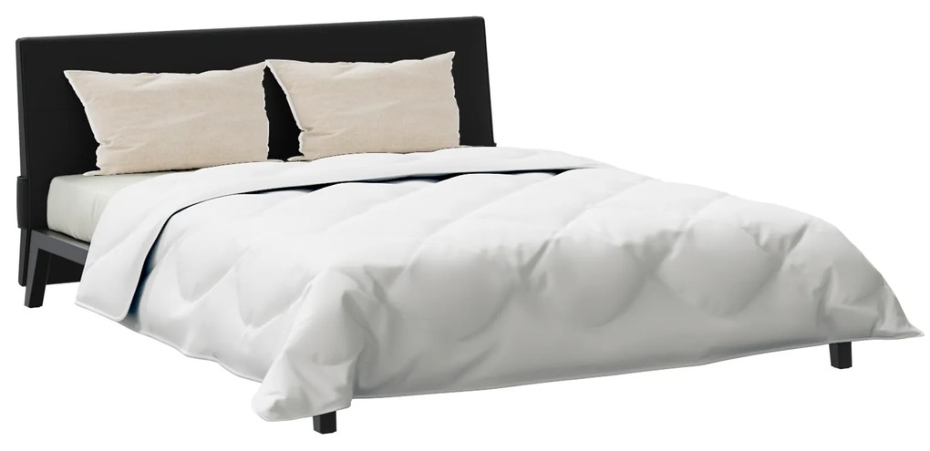 vidaXL Πάπλωμα με μαξιλάρι 3 pcs Λευκό 240 x 260 εκ. Μικροΐνες