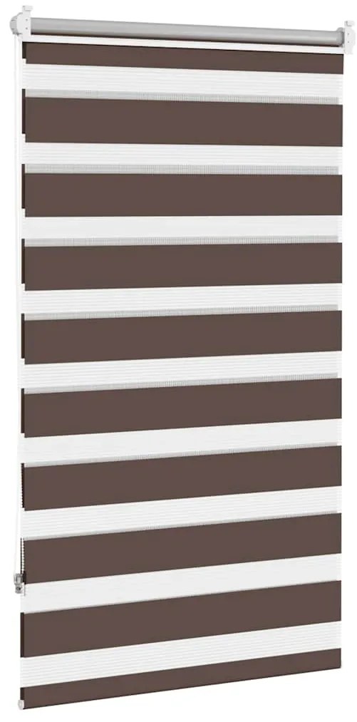 vidaXL Ρόλερ Zebra Καφέ 70 x 120cm
