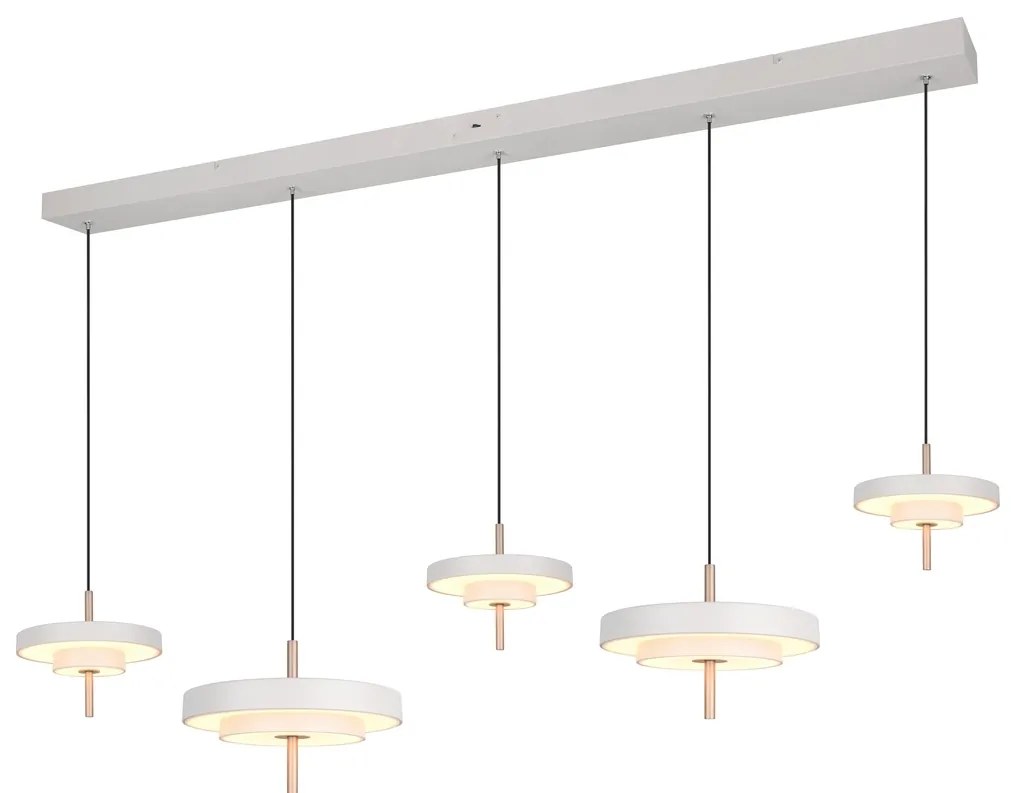 Φωτιστικό Κρεμαστό Trio Lighting KEATON 340210576 Γκρι (Grey) 2300+3000+4000K