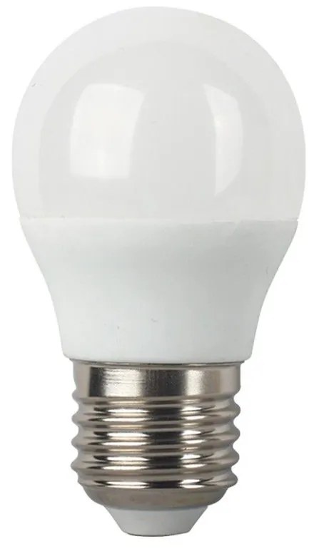 Λαμπτήρας Led G45527nw E27 5W 4000K 450lm White Aca