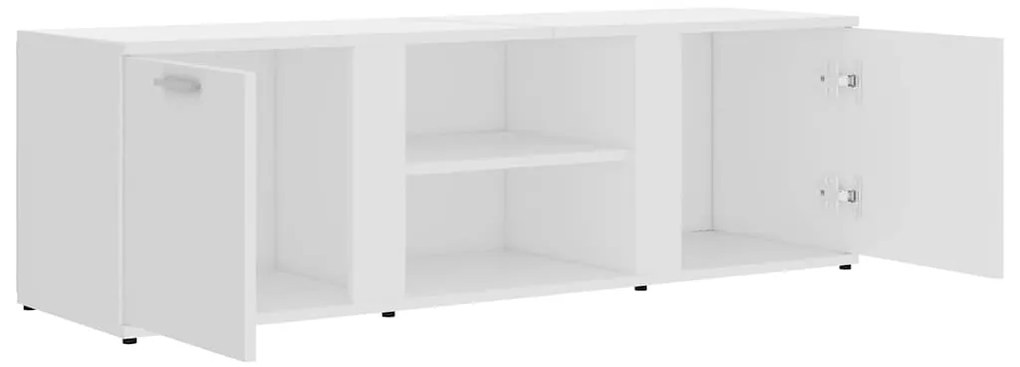 vidaXL Έπιπλο Τηλεόρασης Λευκό 120 x 34 x 37 εκ. από Επεξ. Ξύλο