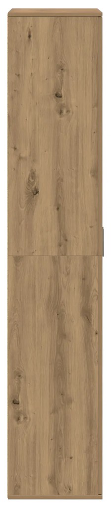vidaXL Υψηλό Ντουλάπι Άρτεσιν 80x35x180 εκ. Επεξεργασμένο Ξύλο