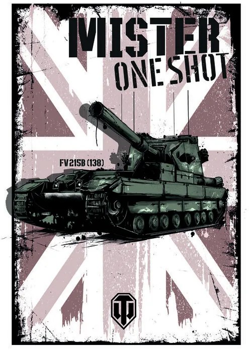 Εικονογράφηση World of Tanks - Mister One Shot, WOT