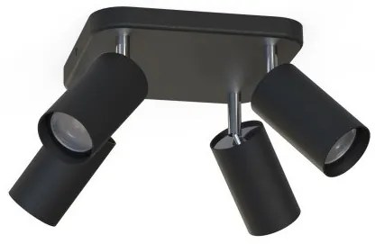 Σποτ Φωτιστικό Οροφής EYE SPOT IV GU10 Nowodvorski-6022-Μαύρο 6022