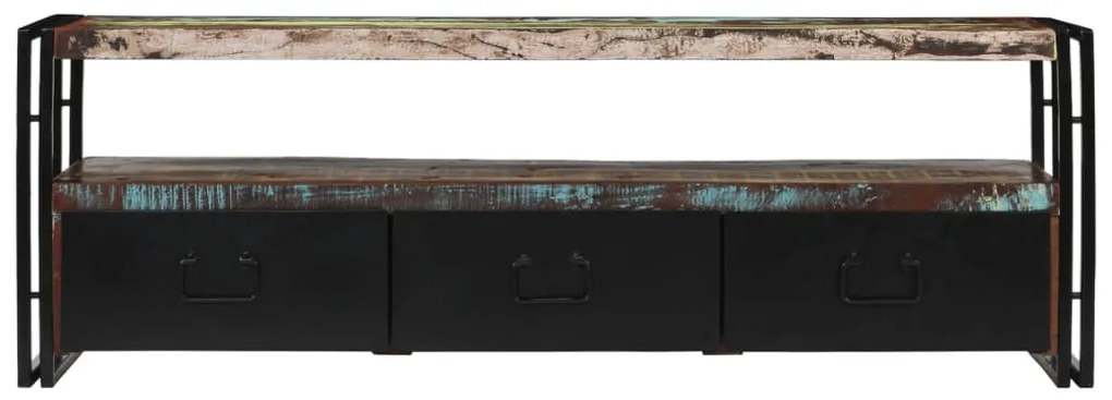 vidaXL Έπιπλο Τηλεόρασης 120 x 30 x 40 εκ. από Μασίφ Ανακυκλωμένο Ξύλο