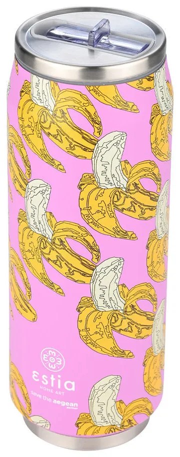 ESTIA ΘΕΡΜΟΣ TRAVEL CUP SAVE THE AEGEAN 500ml BANANA SWIRL