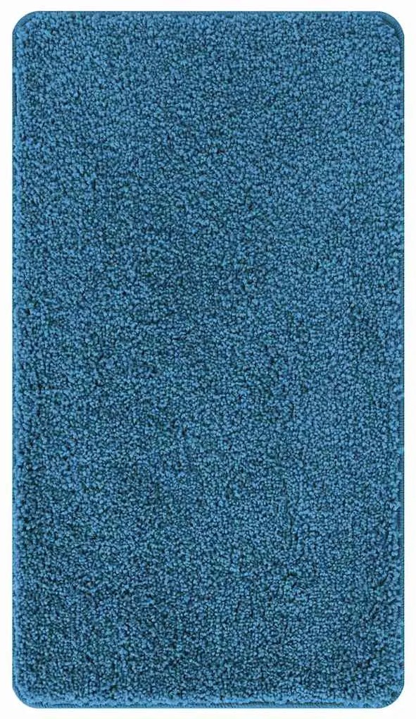 vidaXL Αντιολισθητικό μαξιλάρι μπάνιου Μπλε 70 x 120 cm PP