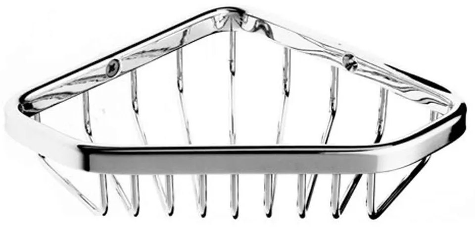 Γωνιακή Ραφιέρα Μπάνιου Hotel BB-211 13x16cm Chrome Karag Metal