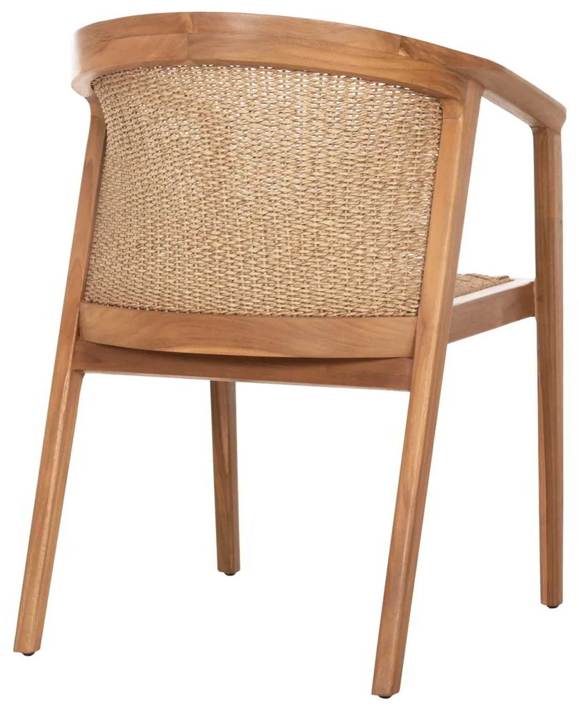 ΠΟΛΥΘΡΟΝΑ ΤΡΑΠΕΖΑΡΙΑΣ RENLY HM18239 ΞΥΛΟ ΤΕΑΚ ΦΥΣΙΚΟ-ΣΧΟΙΝΙ VIRO 60x59x82Υεκ.