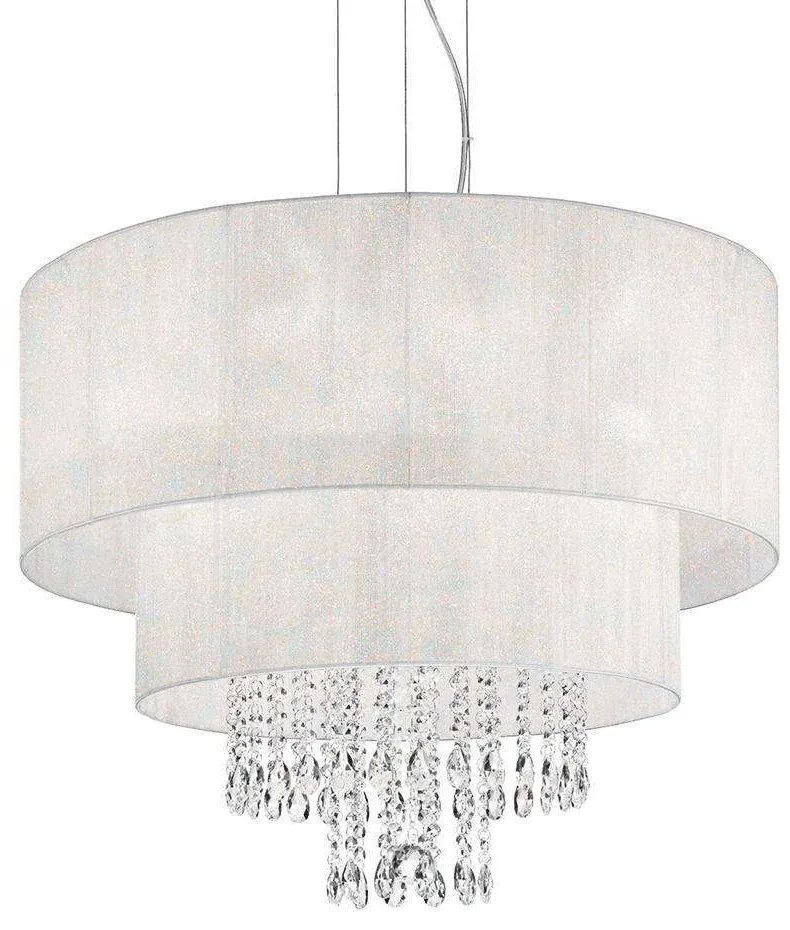 Φωτιστικό Οροφής Opera 068299 71x68/250cm 6xE27 60W White Ideal Lux