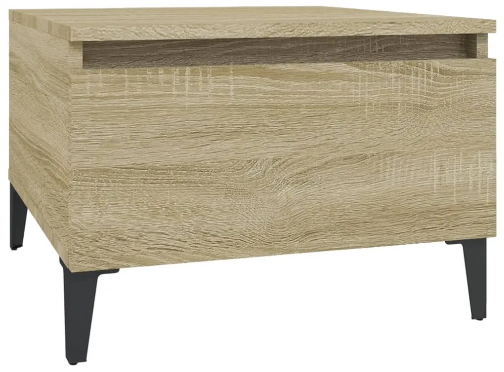 vidaXL Τραπεζάκια Σαλονιού 2 τεμ. Sonoma Δρυς 50x46x35 εκ. Επεξ. Ξύλο