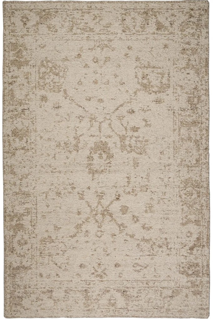 Χαλί Naf Naf Poeme KY-09 White-Beige Βιοκαρπέτ 200X300cm