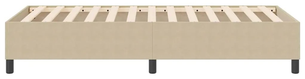 vidaXL Κρεβάτι πλατφόρμα Γκρι Πράσινο 90 x 190 cm ύφασμα