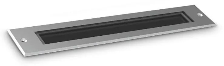 Φωτιστικό Δαπέδου Χωνευτό Thor 351278 3000K 900lm 31x6,2x10cm Steel Ideal Lux