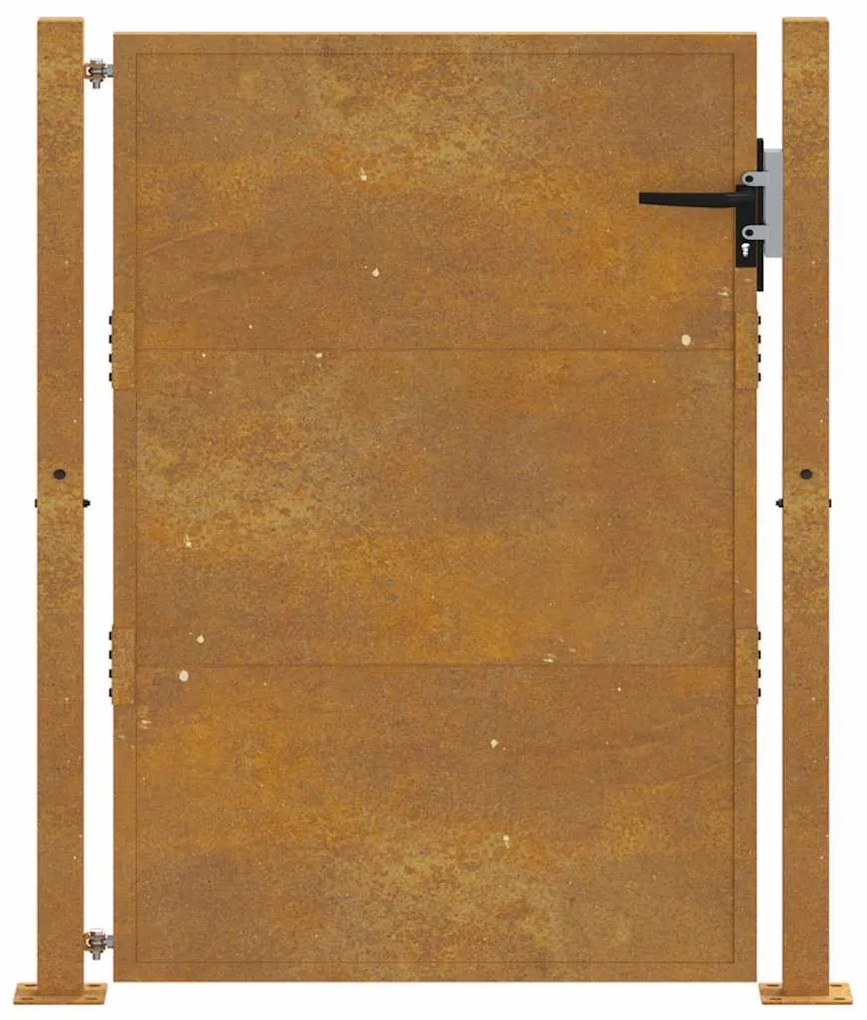 vidaXL Πύλη Κήπου 105 x 155 εκ. από Ατσάλι Corten