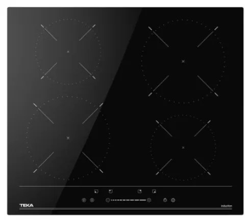 Teka IBC 64100 S Επαγωγική εστία με χειριστήριο αφής Mono Slider 60cm Μαύρη