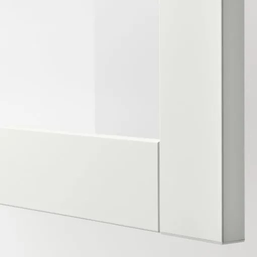 BESTÅ σύνθεση αποθήκευσης με πόρτες, 180x42x112 cm 092.080.29