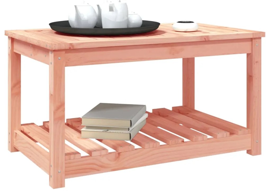 vidaXL Τραπέζι Κήπου 82,5x50,5x45 εκ. από Μασίφ Ξύλο Ψευδοτσούγκας