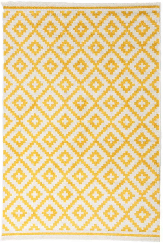 Χαλί Decorista 1721 O Yellow Royal Carpet 160X235cm