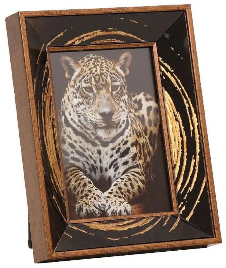 Κορνίζα MAF122 10x15cm Brown-Gold Espiel Polyresin