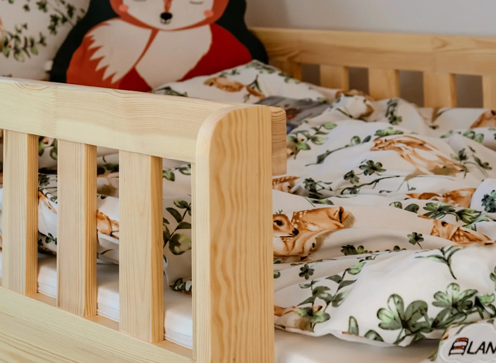 Κουκέτα Σπιτάκι Montessori Pola από μασίφ ξύλο White  90×200cm (Δώρο 10% Έκπτωση στα Στρώματα)