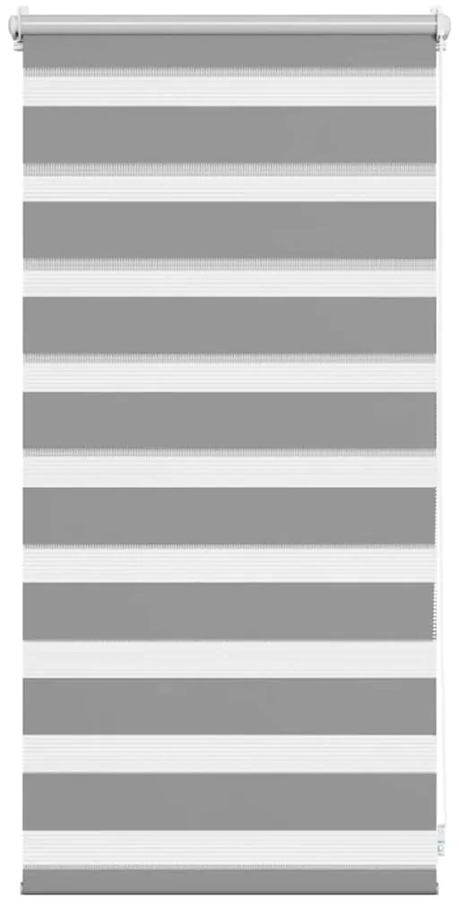 vidaXL Σύστημα Σκίασης Ρόλερ Zebra Γκρι 40 x 100 εκ.