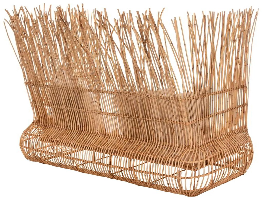 ΚΑΝΑΠΕΣ ΕΞ. ΧΩΡΟΥ ZEPHYR HM5988 ΚΑΛΑΜΙΑ RATTAN ΦΥΣΙΚΟ-ΜΠΕΖ ΜΑΞΙΛΑΡΙΑ 200x120x142Yεκ.