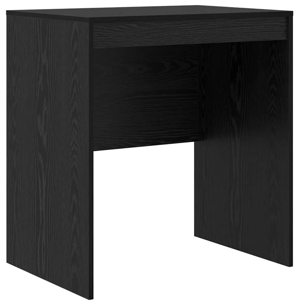 vidaXL Γραφείο Μαύρη δρυς 70 x 50 x 76 εκ. Επεξεργασμένο ξύλο