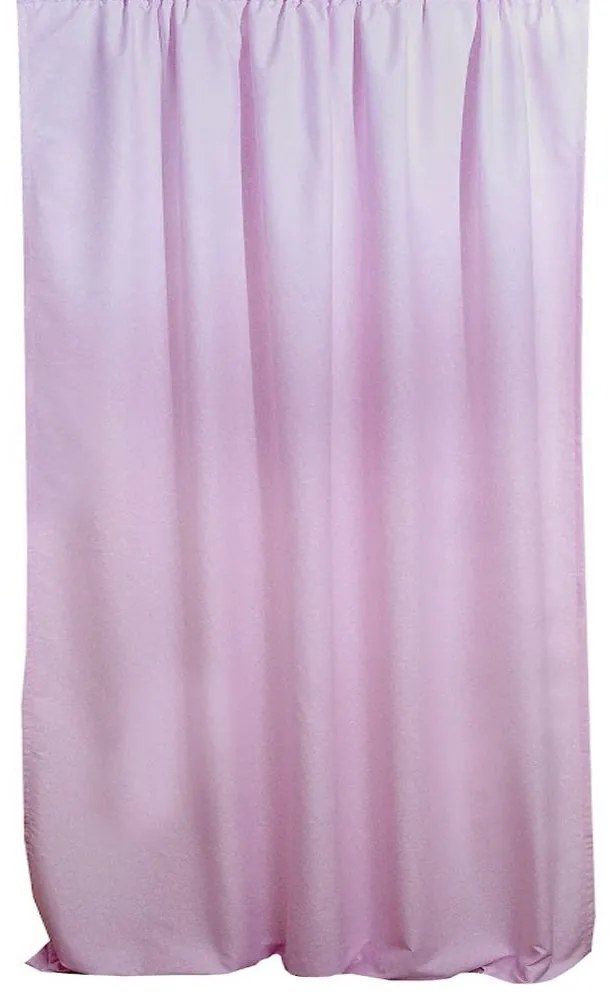 Κουρτίνα Παιδική Με Τρέσα Φιόρε Pink Viopros 140X270cm 140x270cm Βαμβάκι-Πολυέστερ