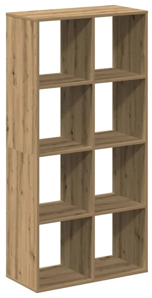 vidaXL Βιβλιοθήκη/Διαχωριστικό Χώρου Δρυς 69,5x29x137,5εκ. Επεξ. Ξύλο