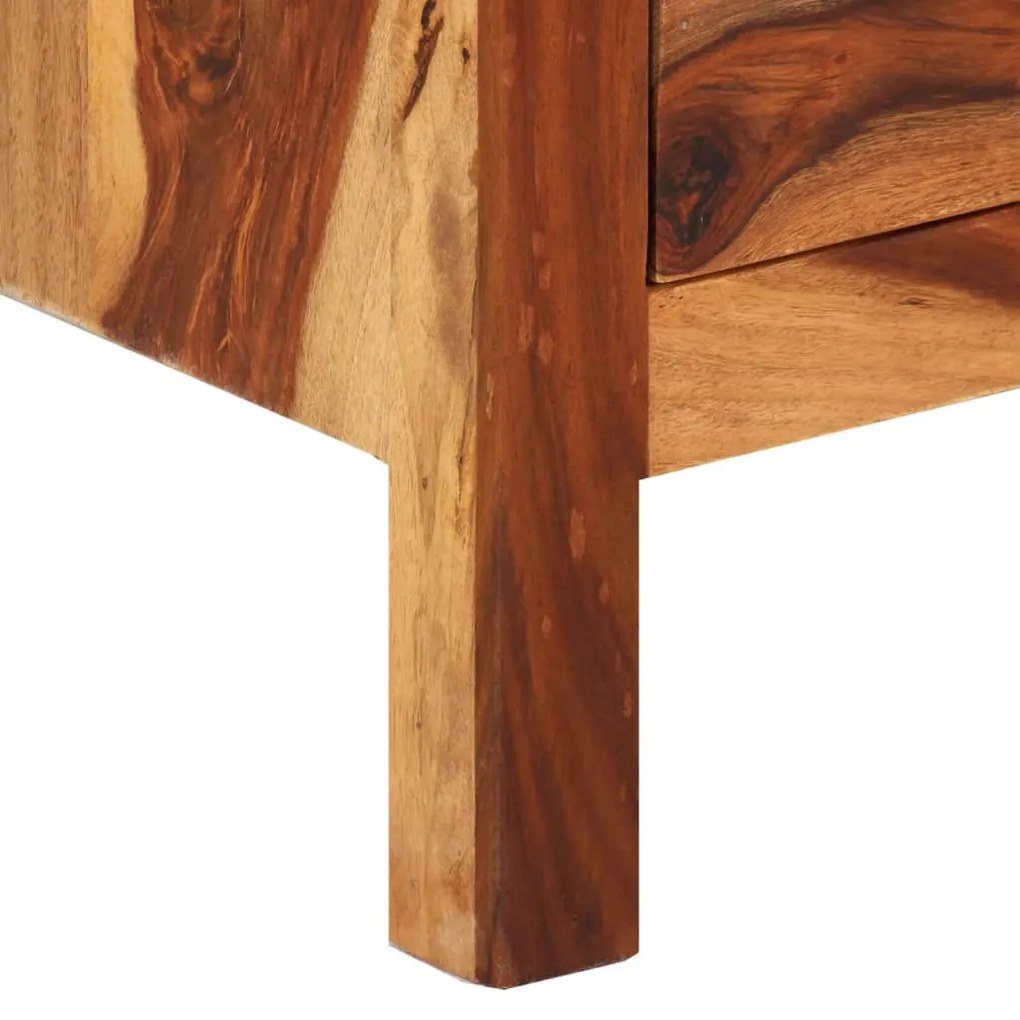 vidaXL Ντουλάπι με Συρτάρια 65 x 30 x 80 εκ. από Μασίφ Ξύλο Sheesham