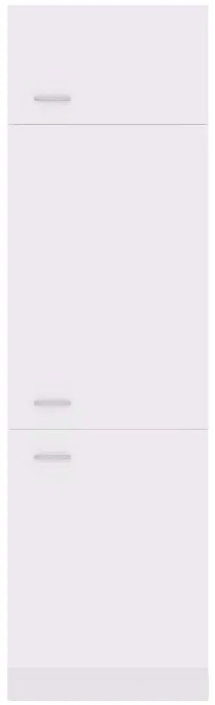 vidaXL Ντουλάπι Ψυγείου &quot;Lyon&quot; Λευκό 60x57x207 εκ. από Τεχνητό Ξύλο