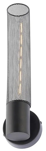 Απλίκα Τοίχου Aca Alcatraz OD601W39BK Black