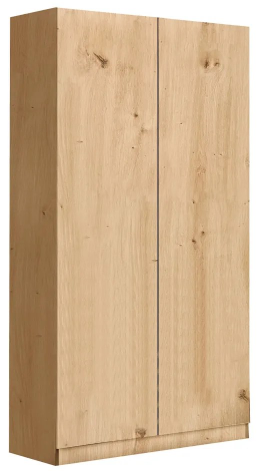 Liberta HERMES ΝΤΟΥΛΑΠΑ 2ΠΟΡΤΕΣ ARTISAN OAK 100x52xH200cm 100x52xH200cm 06-0101