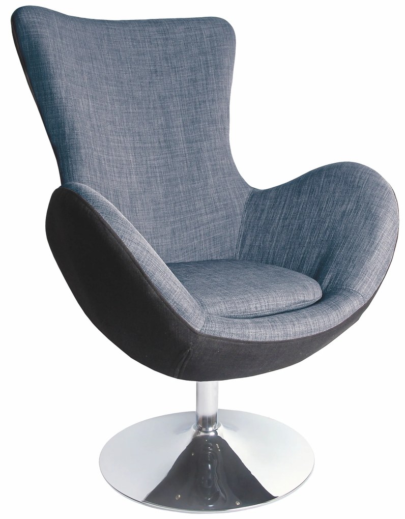 BUTTERFLY leisure chair, color: grey DIOMMI V-CH-BUTTERFLY-FOT-POPIEL DIOMMI-60-20466