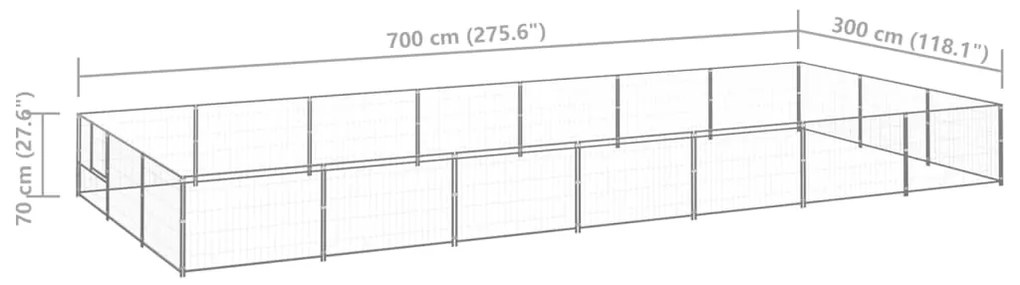 ΣΠΙΤΑΚΙ ΣΚΥΛΟΥ ΑΣΗΜΙ 21 Μ² ΑΤΣΑΛΙΝΟ 3082139