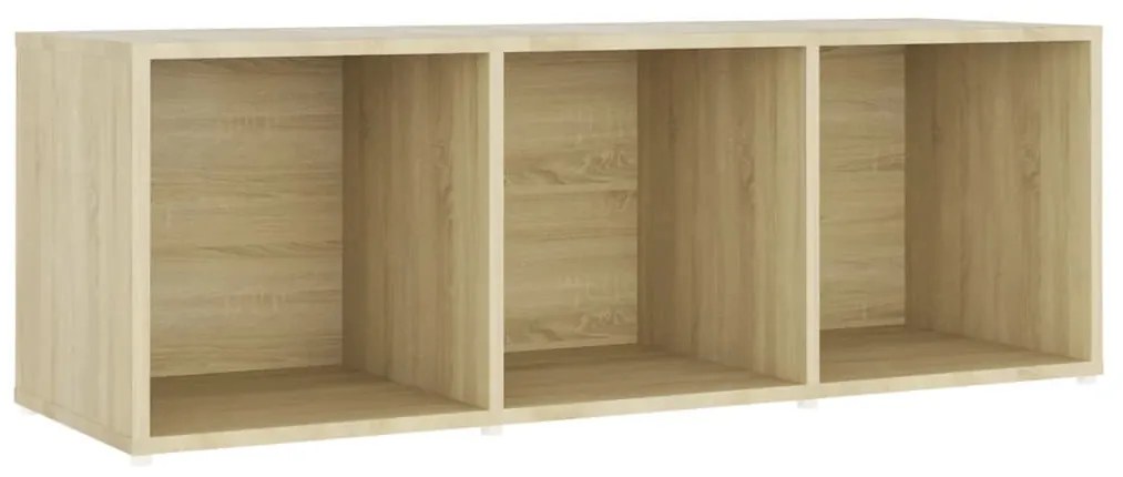 vidaXL Έπιπλα Τηλεόρασης 4 τεμ. Sonoma Δρυς 107x35x37 εκ. Μοριοσανίδα